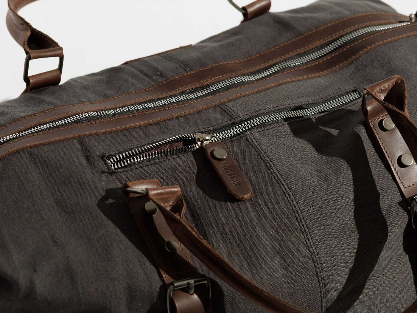 Vintage Travel Bag “ Duffle Bag “ – Dark Grey