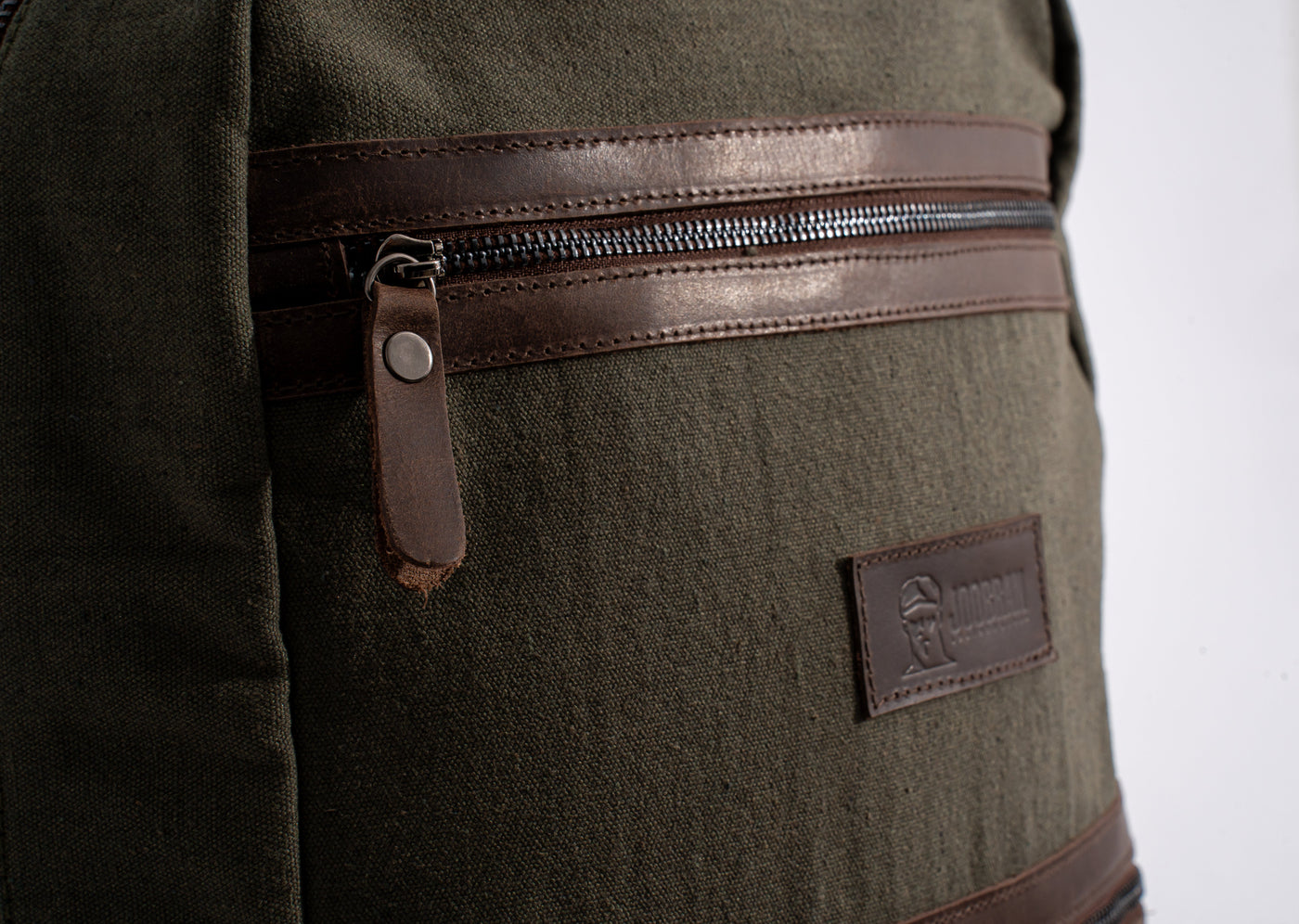 Randel waxed canvas backpack – Army