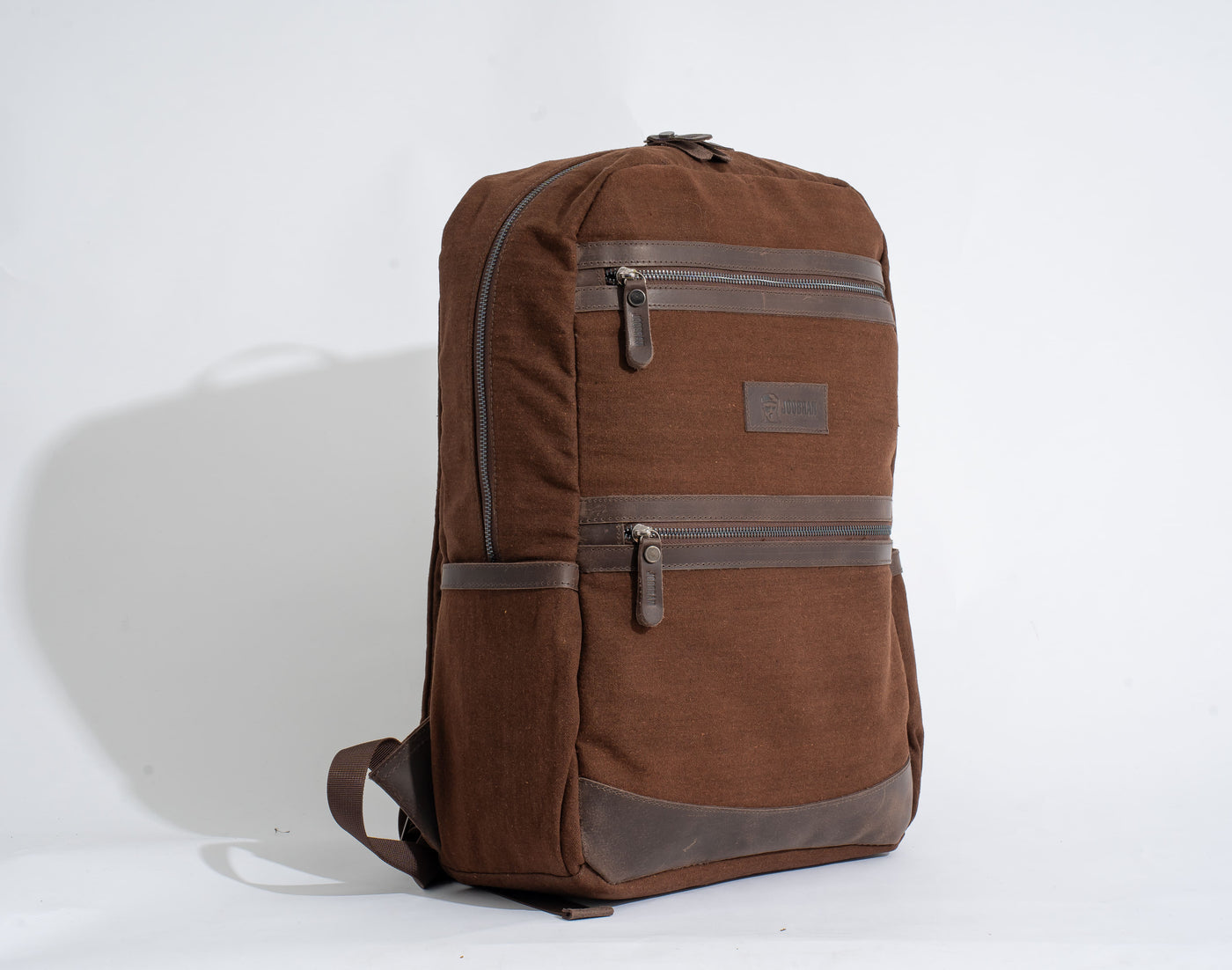 Randel waxed canvas backpack – Rust