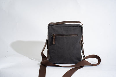 Multi-Pocket shoulder bag – Dark Grey