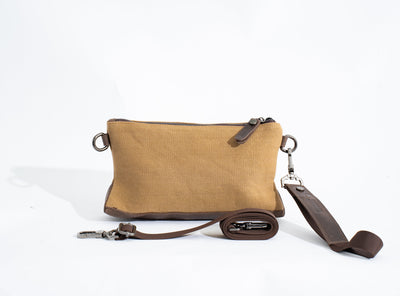 Joobran’s minimalist clutch – Tan