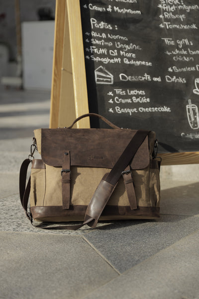 Business Bag “Messenger bag“ – Tan