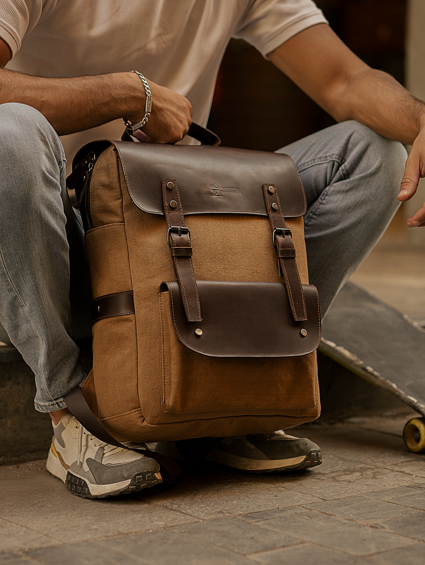 Daily Vintage Backpack – Tan