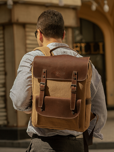 Daily Vintage Backpack – Tan