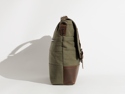 Work Satchel “ Messenger Bag “ – Army