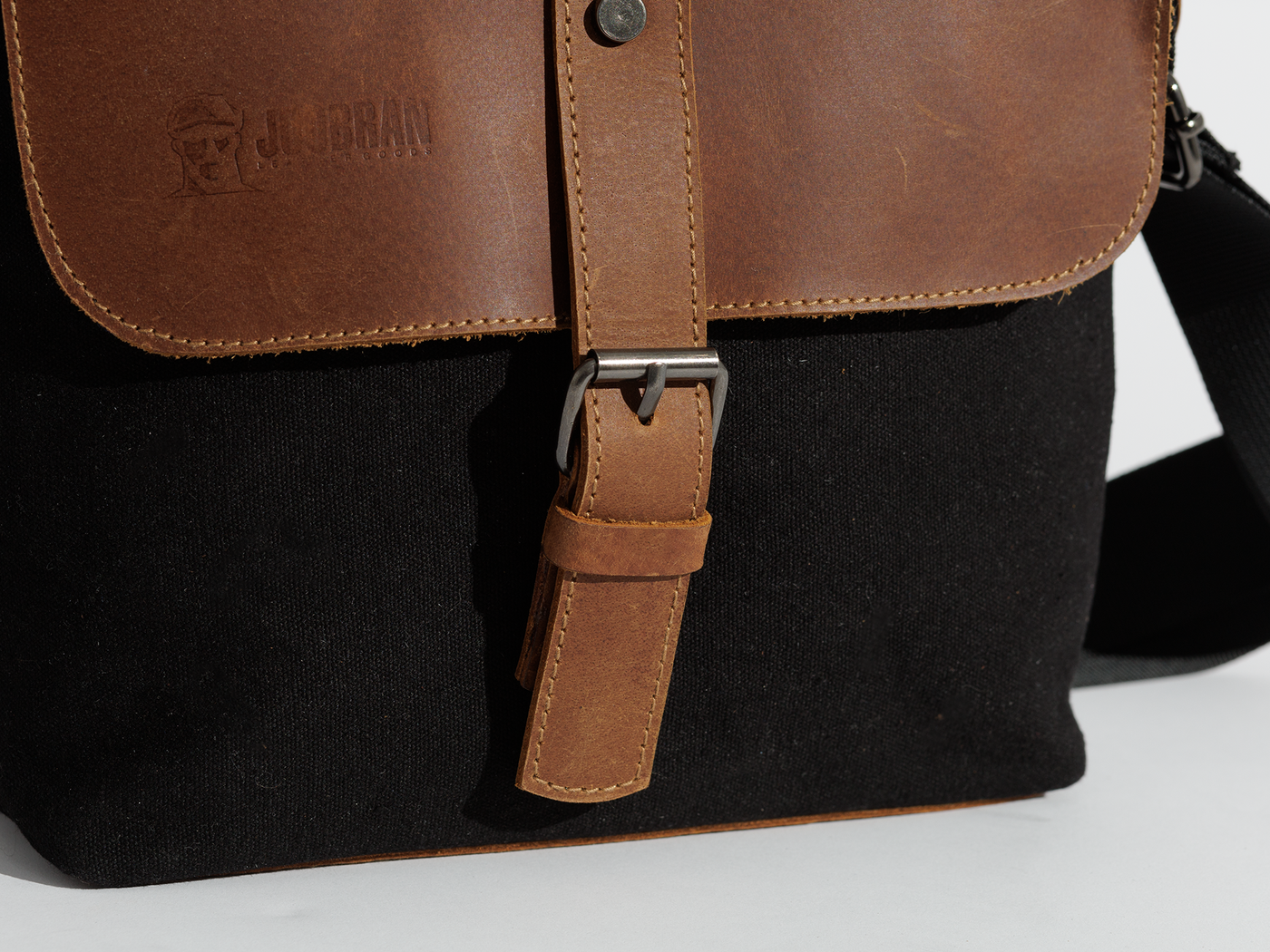 Shoulder bag “satchel bag“ – Black & Havan