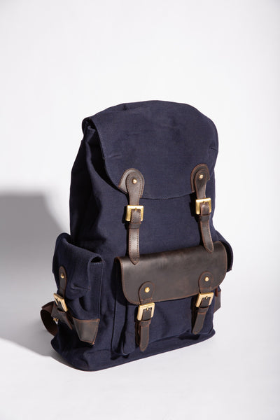 Parker Backpack - Navy Blue