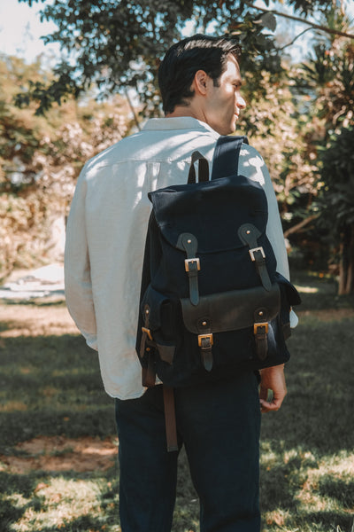 Parker Backpack - Navy Blue