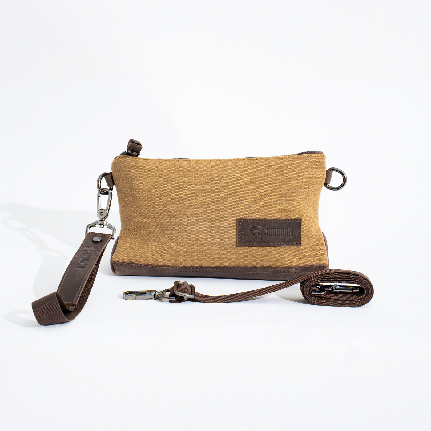 Joobran’s minimalist clutch – Tan