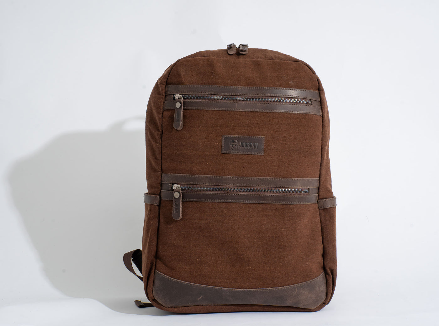 Randel waxed canvas backpack – Rust