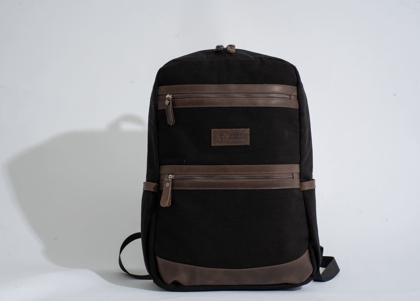 Randel waxed canvas backpack – Black